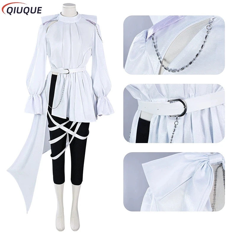 Women'S Accessories H&M - Anime Alien Kostium Sceniczny Biała Koszula