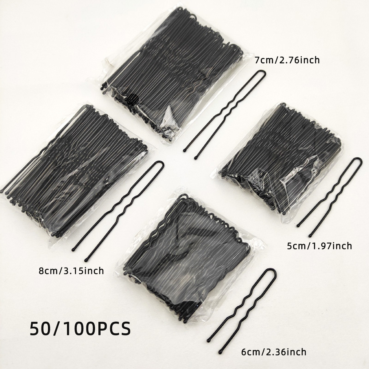 Women'S Accessories H&M - 50/100 SZT. Damskie Wsuwki do Włosów