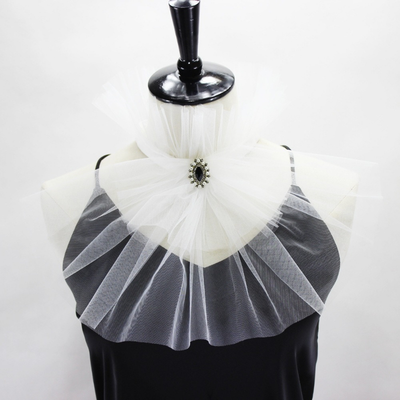 Women'S Accessories - Stylizowany na vintage kołnierzyk w formie