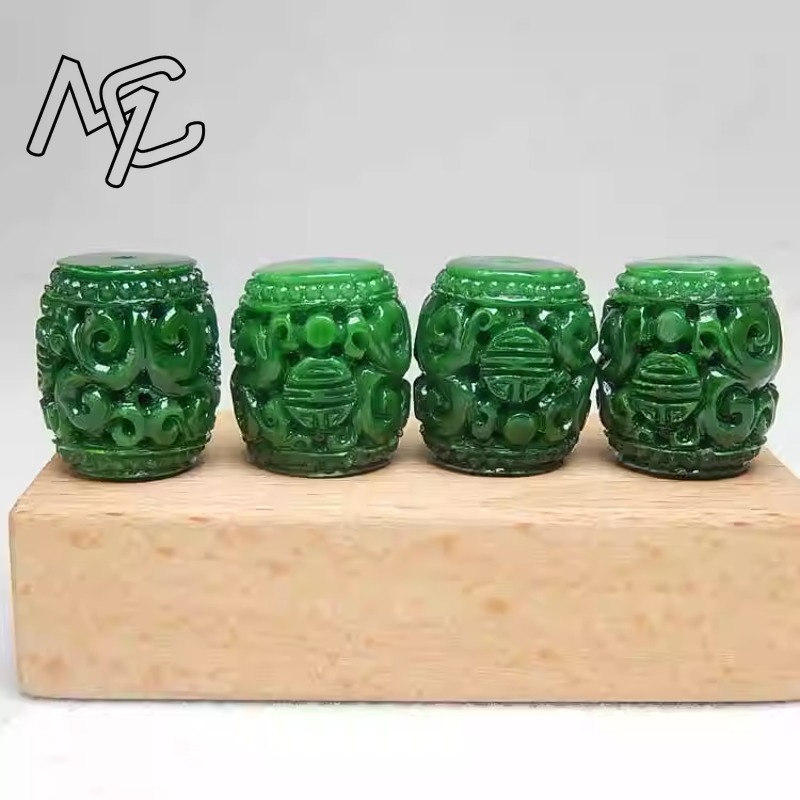 5 sztuk naturalny zielony jade – Women Accessories For Gift recenzja i cena