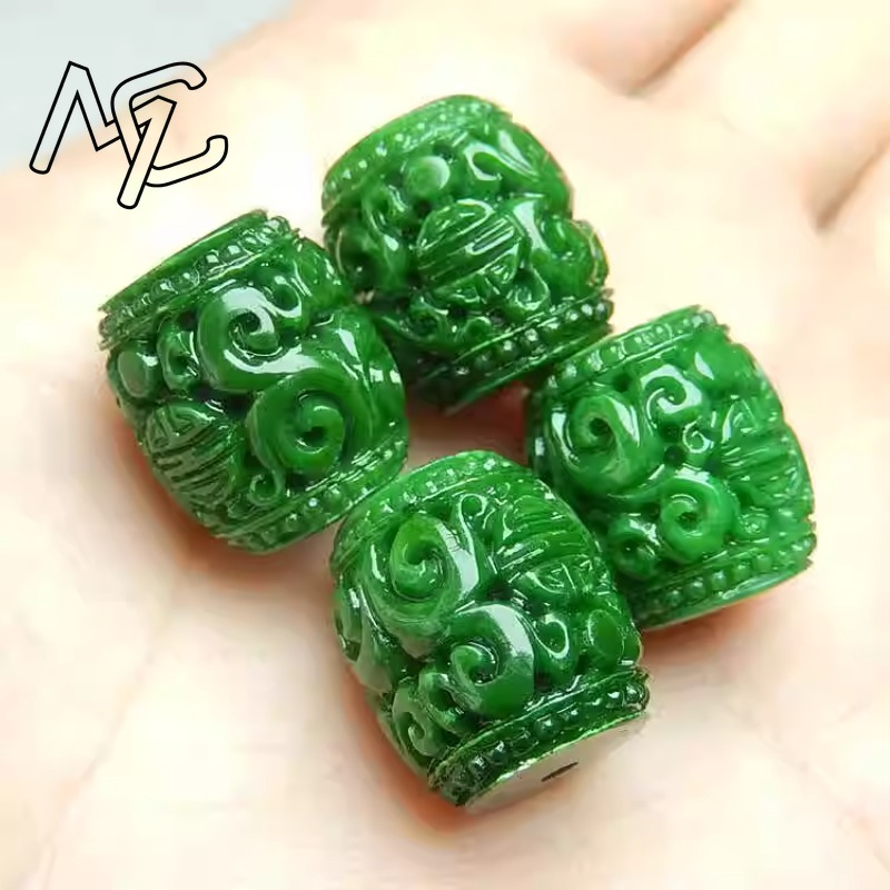 5 sztuk naturalny zielony jade – Women Accessories For Gift recenzja i cena