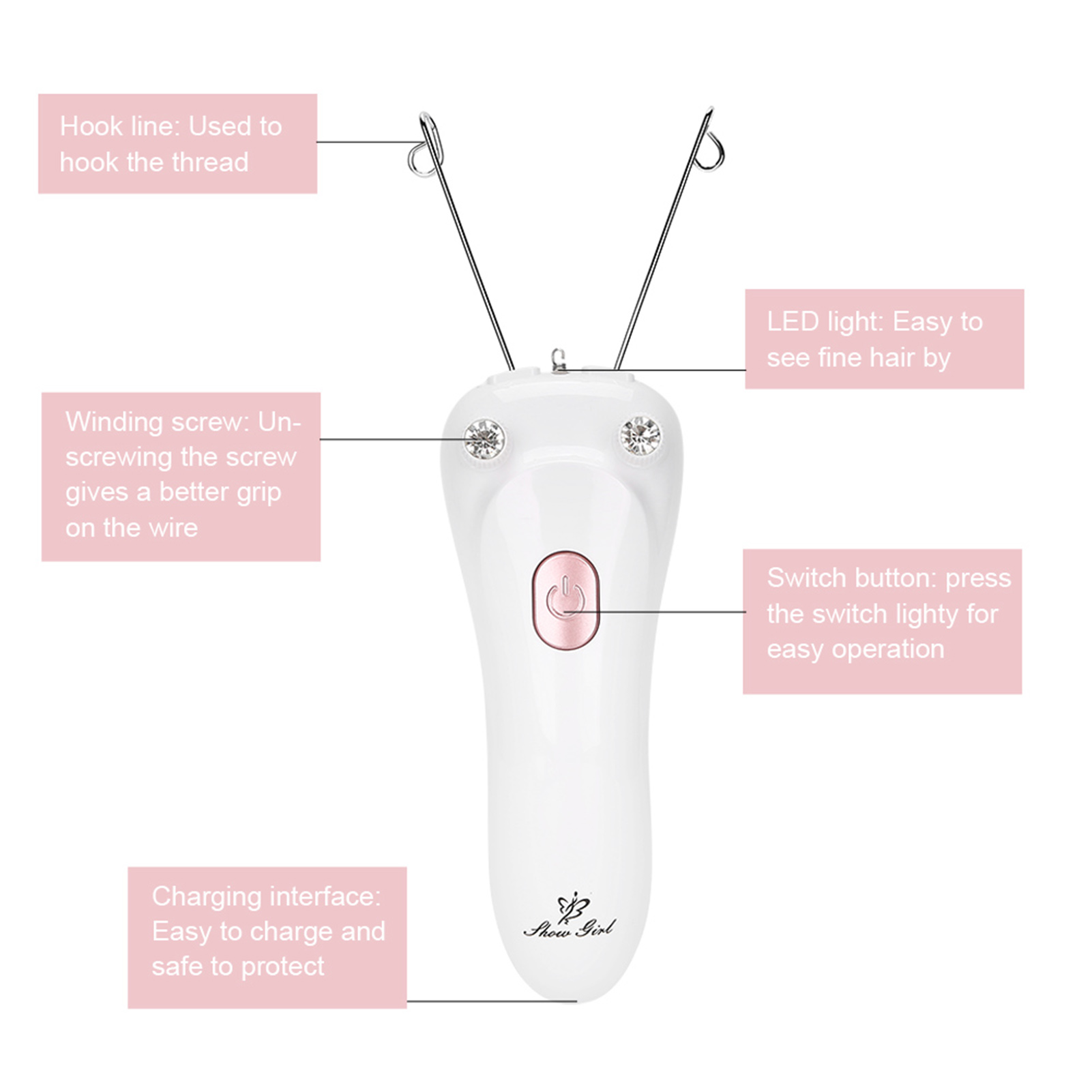Elektryczny depilator do gwint – Women Accessories Clearance recenzja i cena
