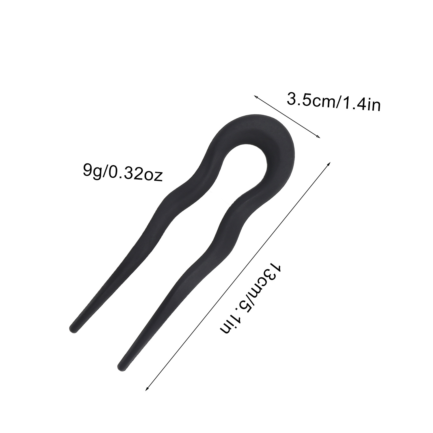 1/4 szt. Prosta, matowa spinka – Women'S Accessories H&M recenzja i cena