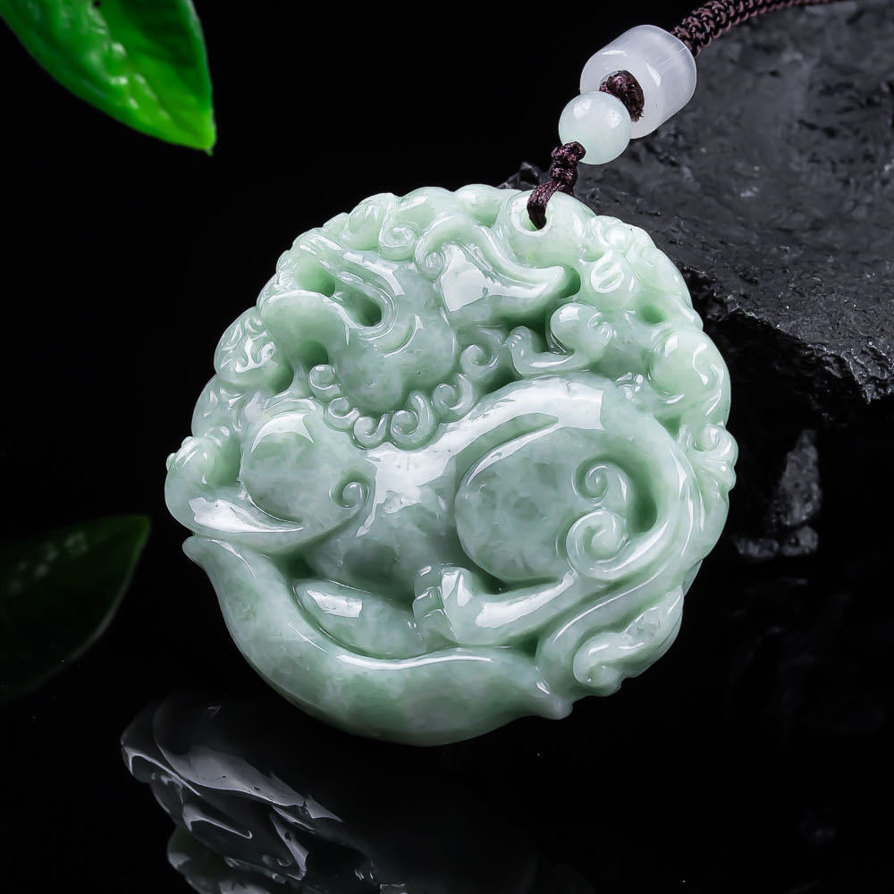 Naturalny jadeit z Mianmaru, w – Women Accessories For Gift recenzja i cena