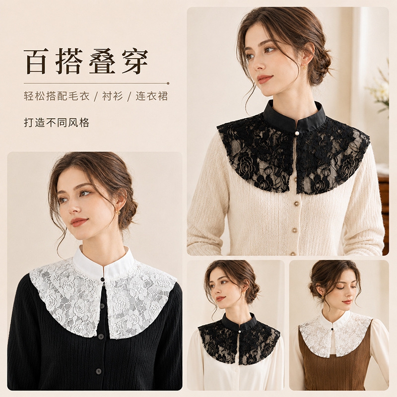 Elegancki koronkowy kwiatowy s – Women'S Accessories recenzja i cena